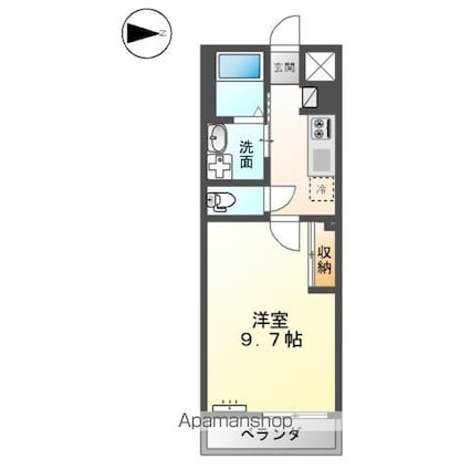ガーデン[1K/30.18m2]の間取図