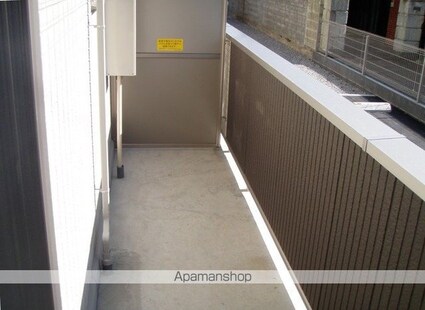 クレストコート[1LDK/48.38m2]のバルコニー