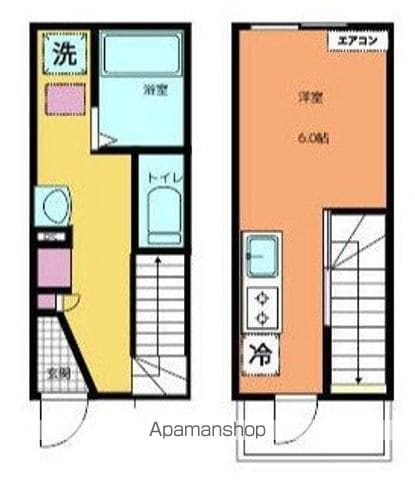 CALM NESTの間取り写真