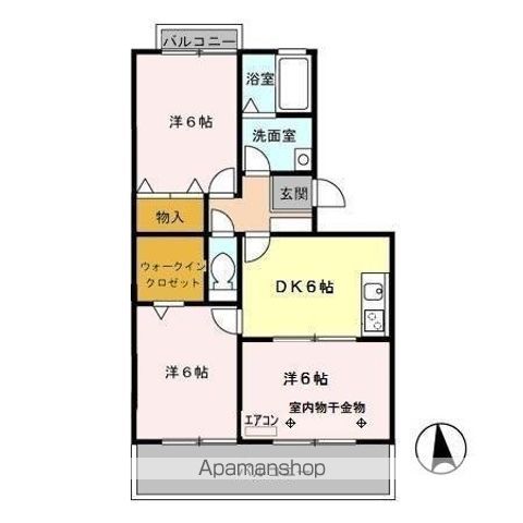 エクセルグランデの間取り写真