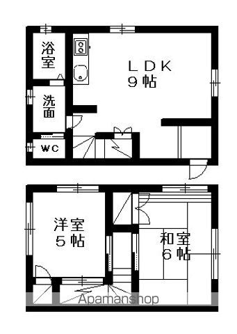 コーポ平田の間取り写真
