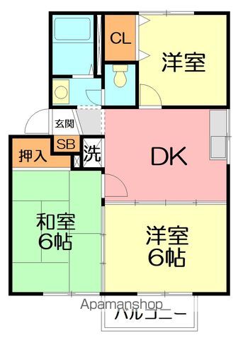 プレミール井細田の間取り写真