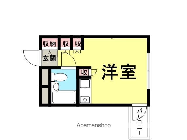 CUBE南塚口3の間取り写真