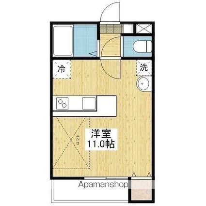 Ｒｅｎｏｔｔａ　Ａｓｏｄａ[1R/25.4m2]の間取図