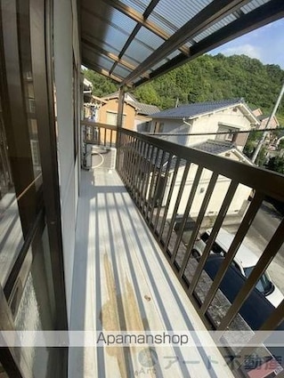 畑寺戸建て借家　Ａ棟[4DK/85.41m2]のバルコニー
