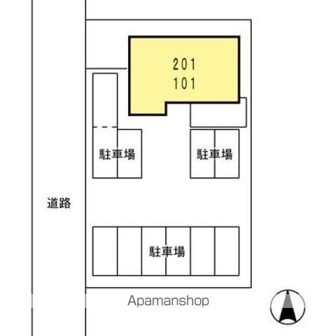 ガーデンハイツ四ッ池南 101 ｜ 静岡県浜松市中央区幸３丁目10-19（賃貸アパート2LDK・1階・68.38㎡） その23