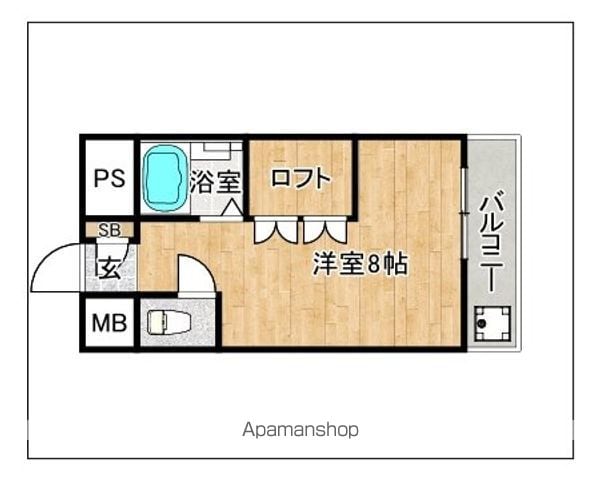 サンライズくらの間取り写真