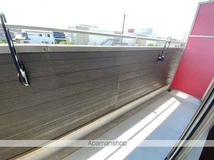 ＣＡＳＡ　ＫＵＭＯＤＥ[1K/27.54m2]のバルコニー