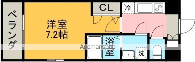 UURコート名古屋名駅の間取り写真