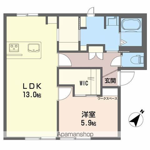 クレール21の間取り写真