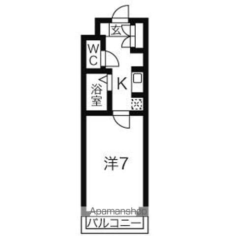 フェアメゾンの間取り写真