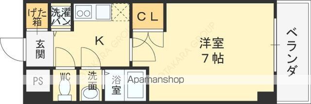 守口駅前敷島ビルの間取り写真