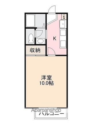 ａｎ[1K/29.81m2]の間取図