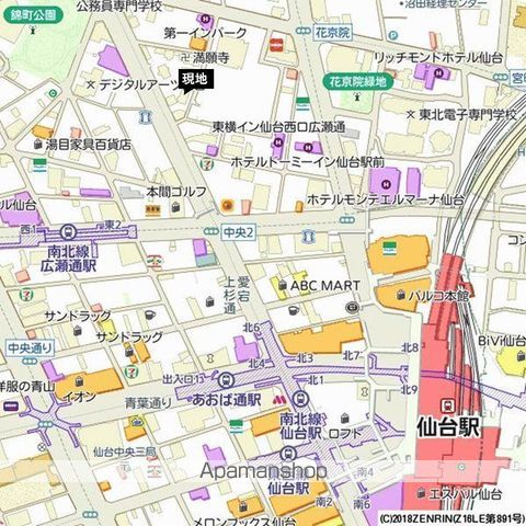 レジディア仙台本町の内装写真