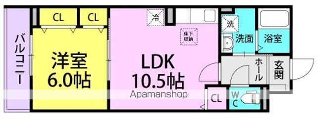 ヒカルサ尼崎神崎町の間取り写真
