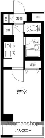 シンシア日本橋新川の間取り写真