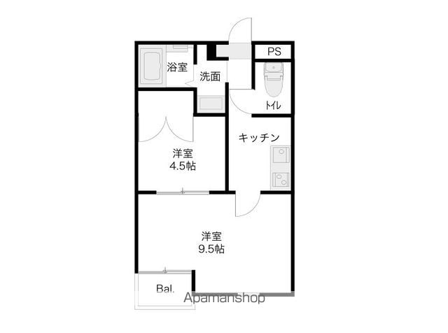 REI GRAN WESTの間取り写真