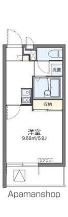東京都豊島区高松２丁目[1K/20.28m2]の間取図