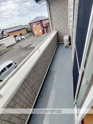 ラ・フォーレ辻　Ｂ棟[2K/36.3m2]のバルコニー