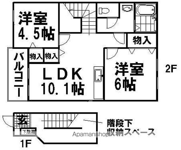 ブルックサイドエレガンスの間取り写真
