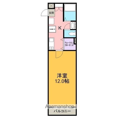 PALETTE T2の間取り写真