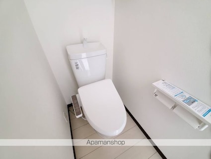 プラージュ知手Ｃ棟[1K/29.1m2]のトイレ