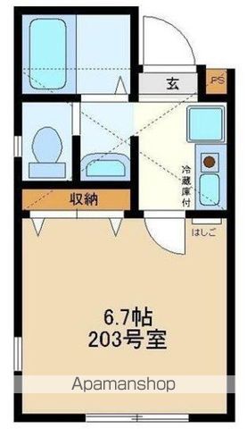 シティハイツ共和Aの間取り写真