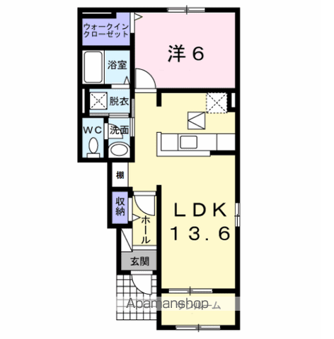 エヌレジデンスⅤ 103 ｜ 千葉県香取市野田386-3（賃貸アパート1LDK・1階・50.29㎡） その2