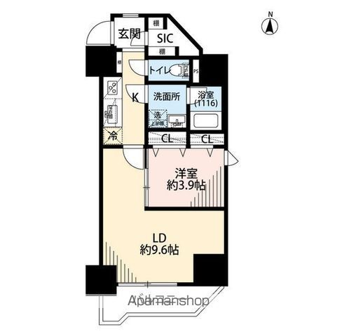 同じ建物の物件間取り写真 - ID:213112059794