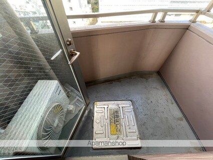 東京都新宿区片町[1DK/33.3m2]のバルコニー