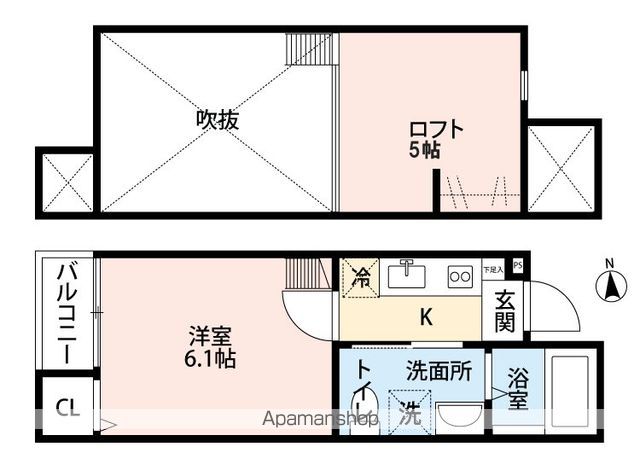 リアンMの間取り写真