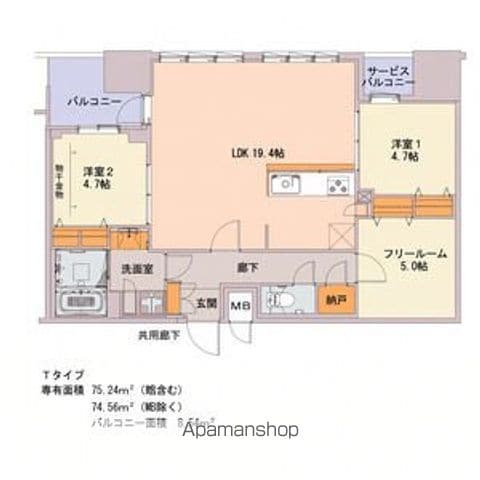 SーRESIDENCE千種BELVIA TOWER(べルヴィアタの間取り写真