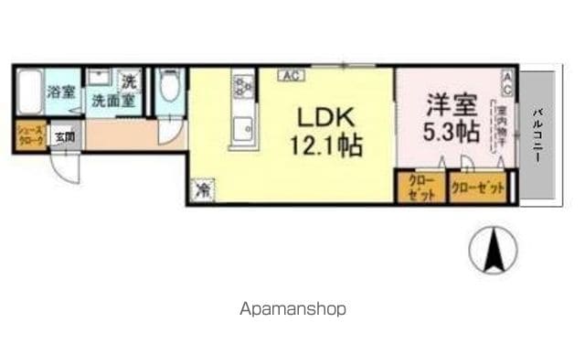 【レクシア千住緑町の間取り】