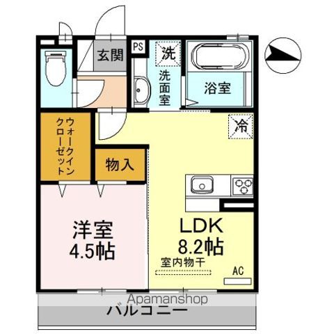 シャルマンSMTの間取り写真