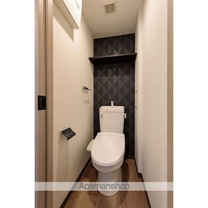 ＳーＲＥＳＩＤＥＮＣＥ今池ｂｅｌｅｔａ（ベレータ）１２月契約限[1K/25.6m2]のトイレ