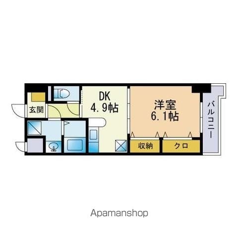 ＨＦ福岡レジデンスＥＡＳＴの間取り