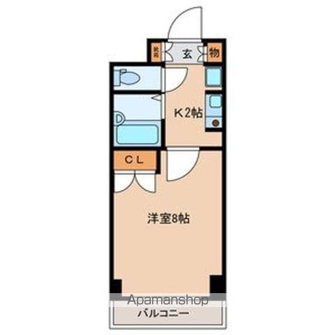 同じ建物の物件間取り写真 - ID:213109729134