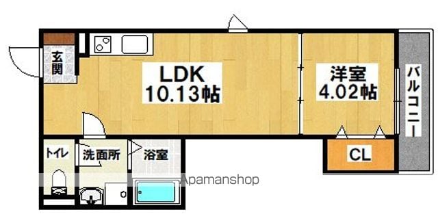 F STYLE出島海岸通の間取り写真