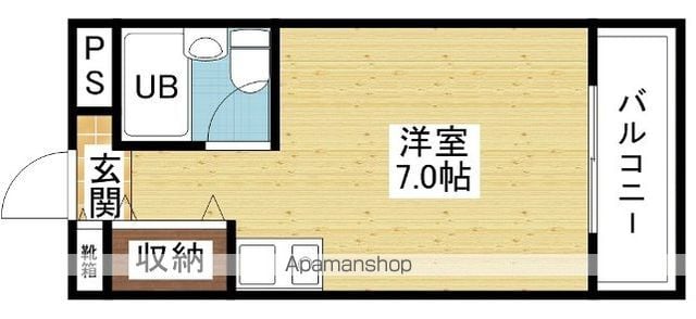 マンション佐和の間取り写真