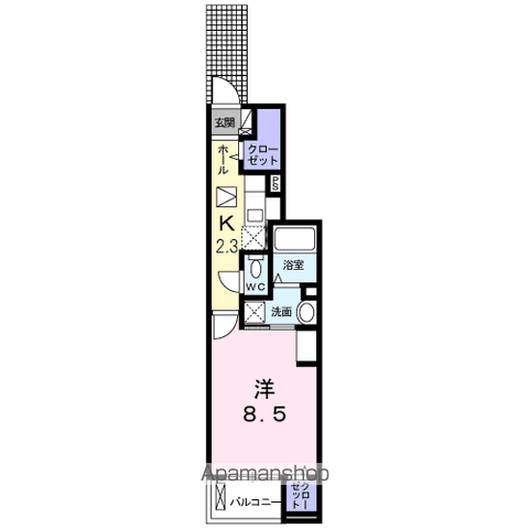 カーサ・サンキの間取り写真