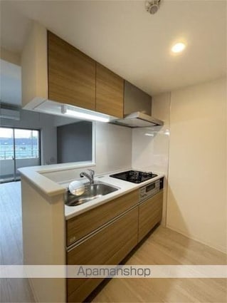 ＧＡＲＤＥＮ　ＣＯＵＲＴ　Ａ　西高島平[1LDK/40.66m2]のキッチン