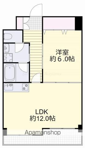 山陽マンションの間取り写真