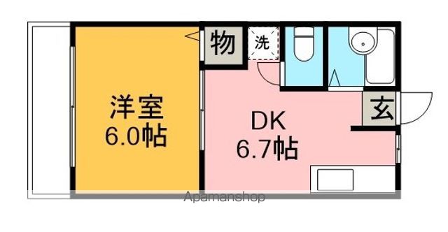 エスポワールの間取り写真