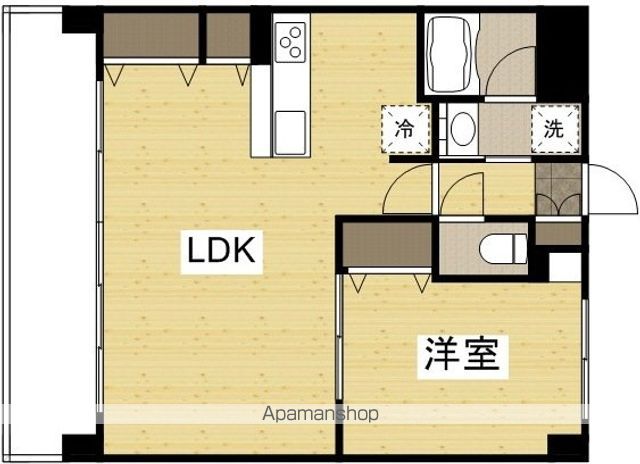 FORTUNA老松の間取り写真