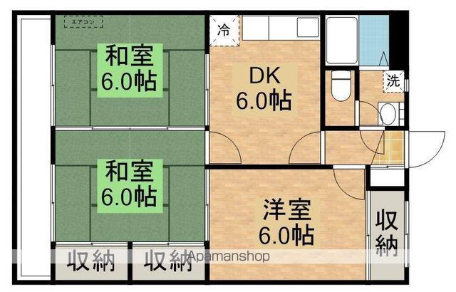 エリヴェール鹿屋の間取り写真