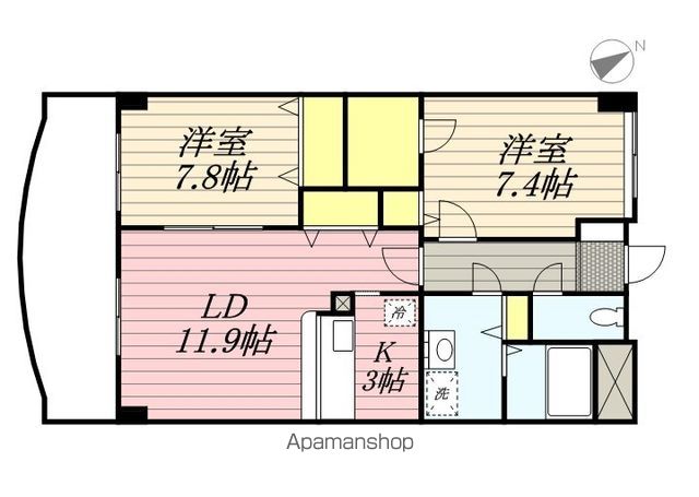 【アム　フルッスの間取り】