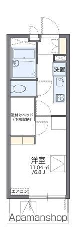 レオパレスグランパ マロンの間取り写真