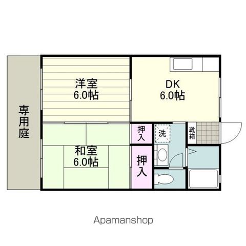セジュール宇宿台の間取り写真