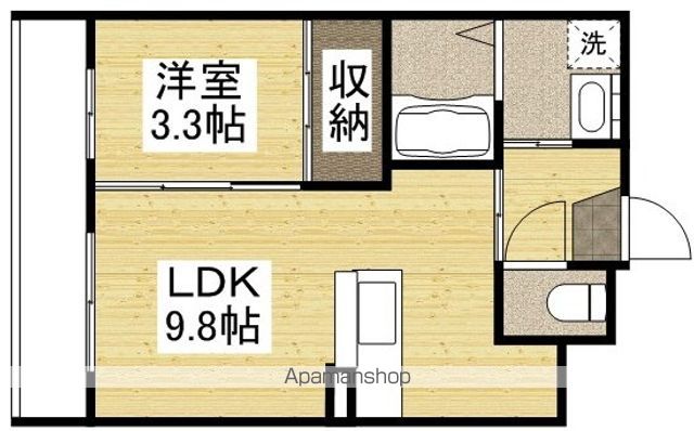 アウトルックの間取り写真