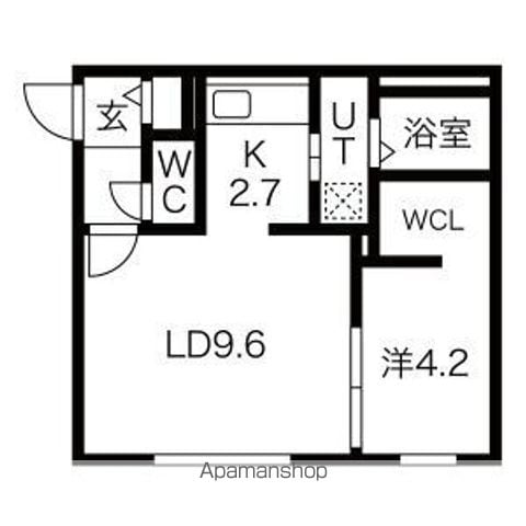ALLOGGIO MITEの間取り写真